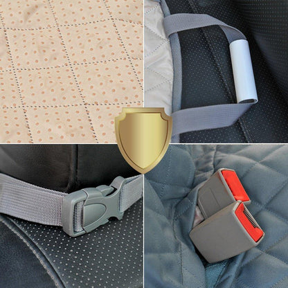 PETRAVEL Dog Car Seat Cover Waterproof Pet Travel Dog Carrier Hammock Car Rear Back Seat Protector Mat Safety Carrier For Dogs - Pampered Pets