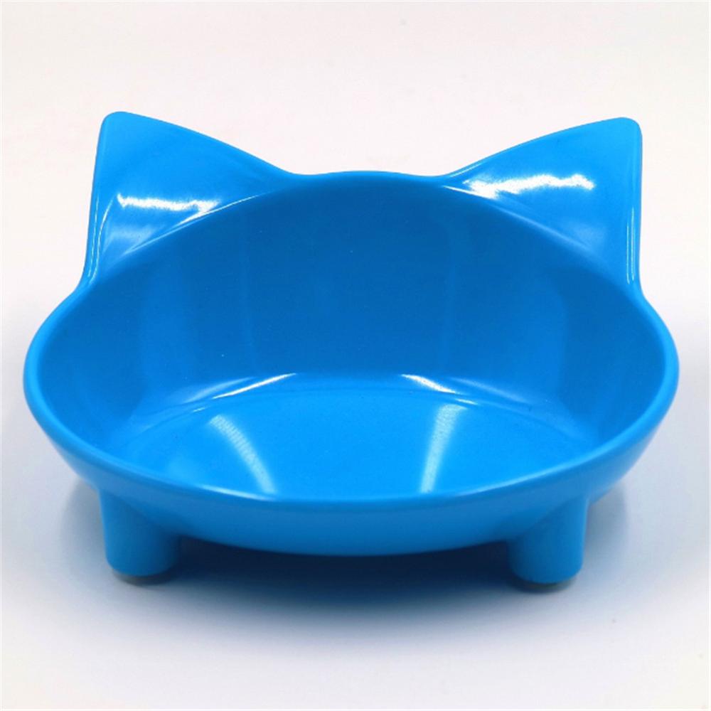 Anti-Slip Pet Single Bowl Cute Cat Shaped Feeding Food Bowls Puppy Feeder Drinking Water Bowl Cats Dogs Feeder Pets Supplies - Pampered Pets