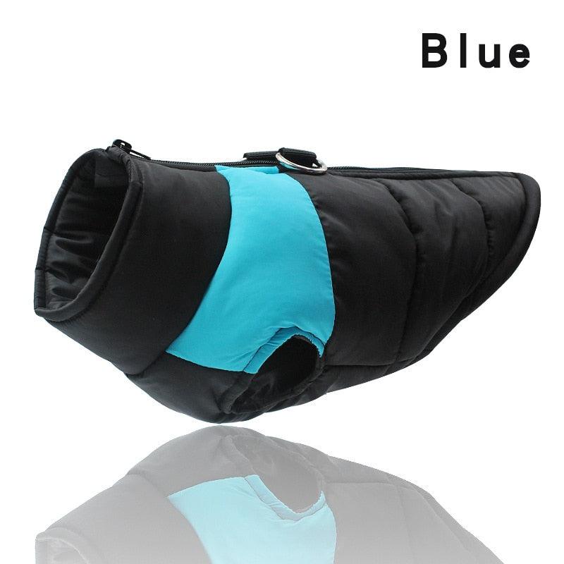 Waterproof Pet Dog Puppy Vest Jacket Winter Warm Dog Clothes Pet Padded Vest Zipper Jacket Coat For Small Medium Large Dogs - Pampered Pets