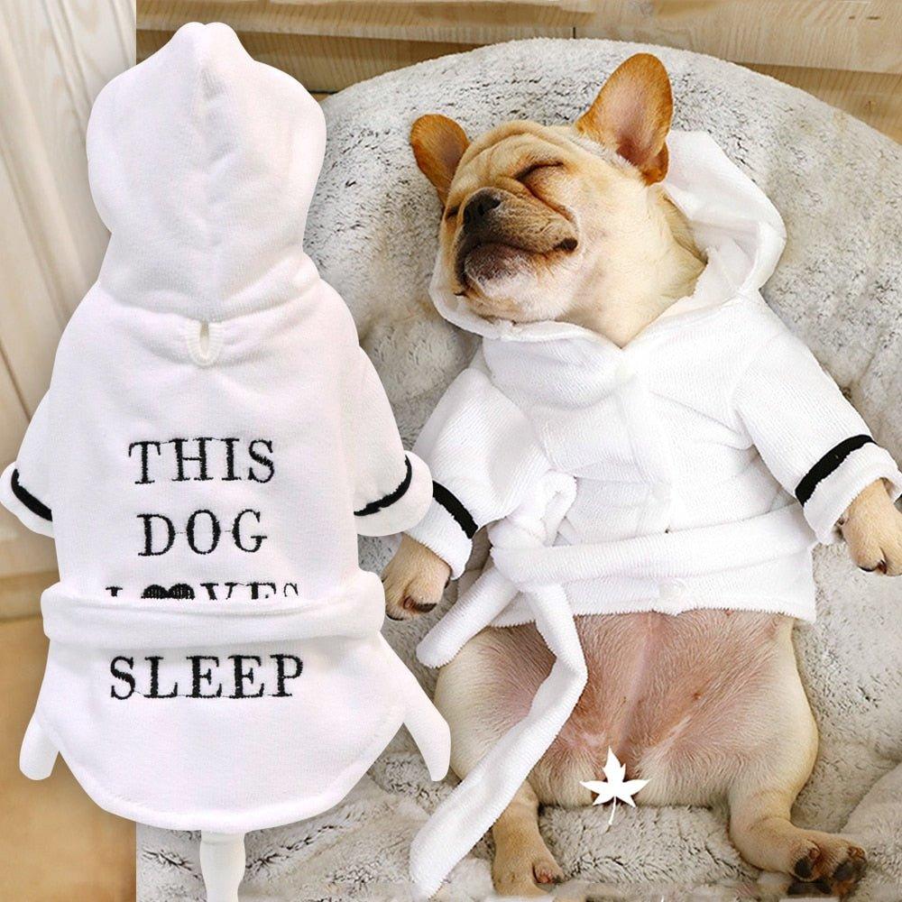 Cute Dog Pajamas Pet Puppy Clothes Clothing Soft Pets Dogs Cat Coat Costume For Small Medium Dogs Chihuahua French Bulldog Pug - Pampered Pets