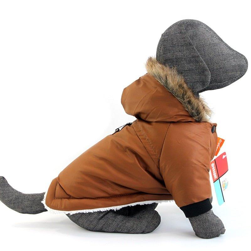 Winter Pet Dog Clothes Warm For Small Dogs Pets Puppy Costume French Bulldog Outfit Coat Waterproof Jacket Chihuahua Clothing - Pampered Pets