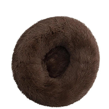 Pet Dog Bed Comfortable Donut Cuddler Round Dog Kennel Ultra Soft Washable Dog and Cat Cushion Bed Winter Warm Sofa hot sell - Pampered Pets