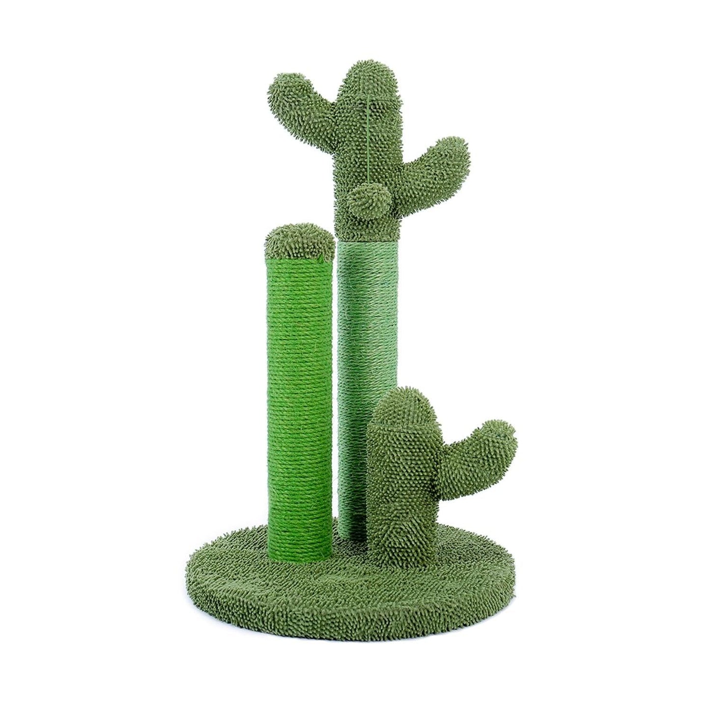 Dropshipping Adequate Cactus Cat Scratching Post with Sisal Rope Cat Scratcher Cactus for Young and Adult Cats climbing frame - Pampered Pets