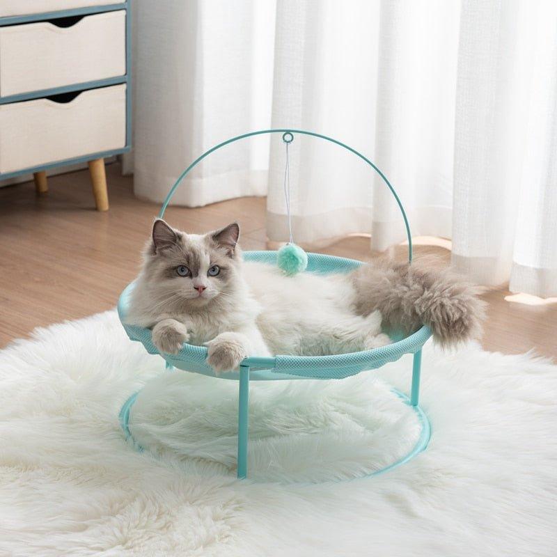 SHUANGMAO Cat Bed House Pet Small Cats Hammock Beds Mat for Kitten Window Lounger Indoor Nest Kennel Sleeping Puppy Cushion - Pampered Pets