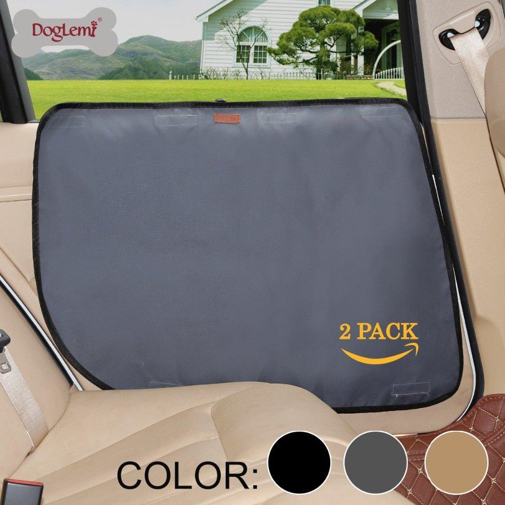 DogLemi 2pcs Pet Dog Car Door Cover Protector Waterproof 600D Oxford cloth Protection Mats Non-slip Scratch Guard for Pets dog - Pampered Pets