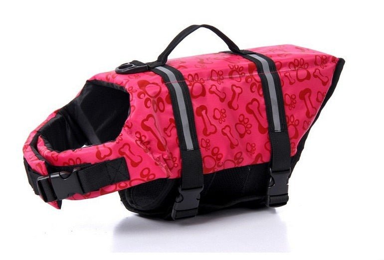Pet Dog Life Vest Summer Printed Pet Life Jacket Dog Safety Clothes Dogs Swimwear Pets Safety Swimming Suit Chaleco Salvavidas - Pampered Pets