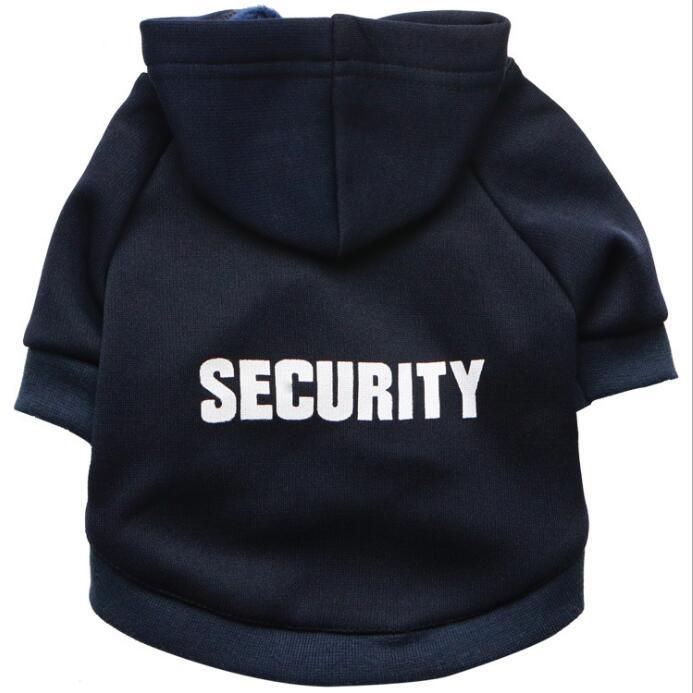 Security Dog Clothes for a Small Dog Coat Clothing for Pets Large Dogs Jacket Chihuahua Clothes Hoodies Pet Products Outfit 48 - Pampered Pets