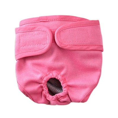 Pet Physiological Pants Diaper Sanitary Washable Female For Small Dog Panties Shorts Puppy Underwear Short Diaper Pet Underwear - Pampered Pets