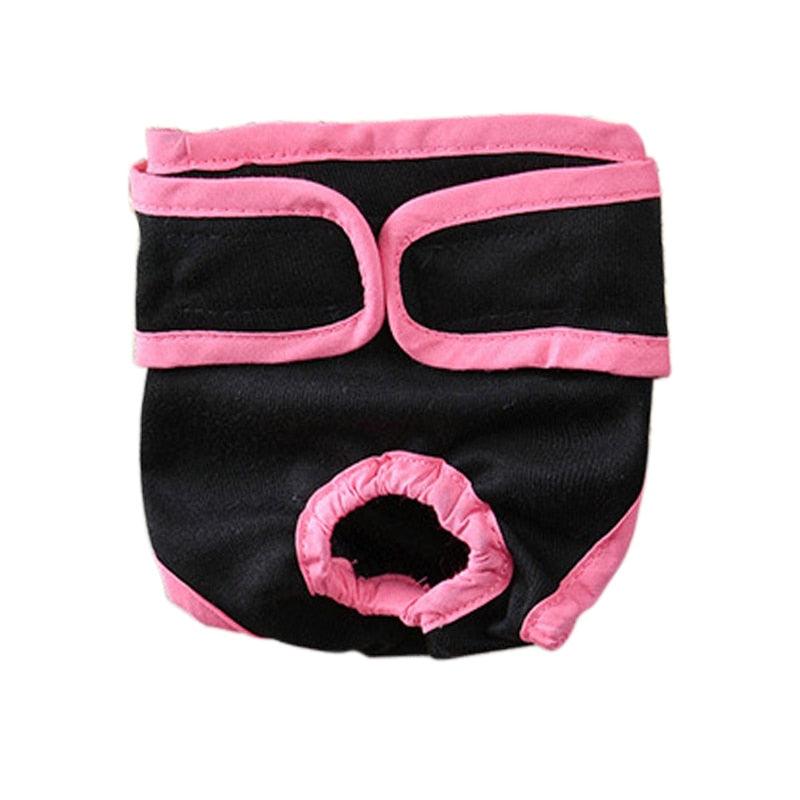 Pet Physiological Pants Diaper Sanitary Washable Female For Small Dog Panties Shorts Puppy Underwear Short Diaper Pet Underwear - Pampered Pets