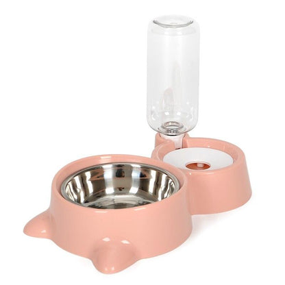 Hoopet Cat Bowl Dog Water Feeder Bowl Cat Kitten Drinking Fountain Food Dish Pet Bowl Goods - Pampered Pets