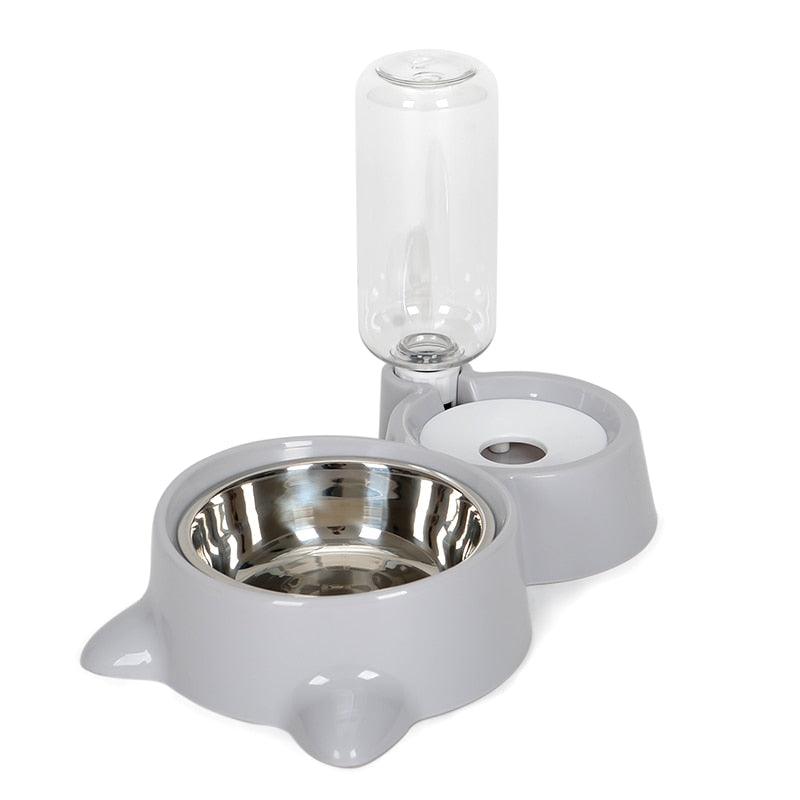 Hoopet Cat Bowl Dog Water Feeder Bowl Cat Kitten Drinking Fountain Food Dish Pet Bowl Goods - Pampered Pets