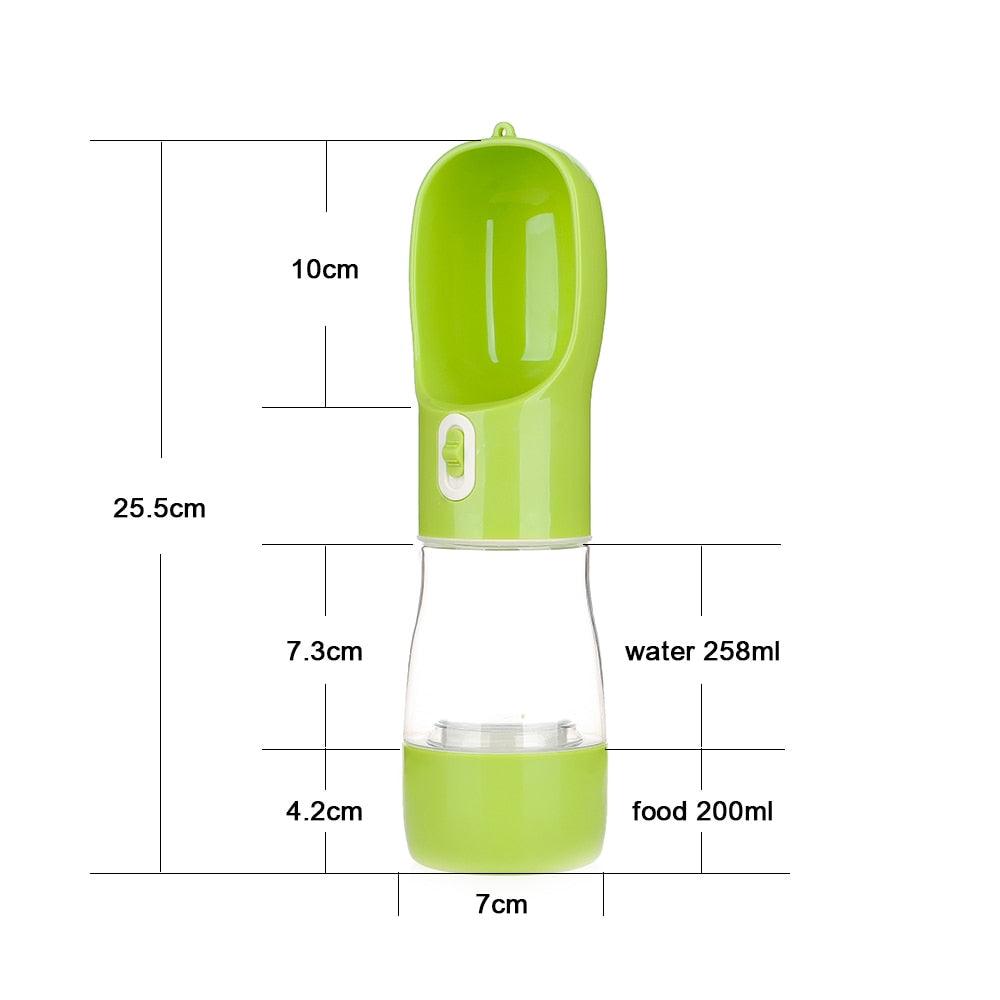 Hoopet Huisdier Fles Hond Water Feeder Kom Draagbare Water Voedsel Fles Huisdieren Outdoor Reizen Drinken Hond Kommen Water Kom Voor honden - Pampered Pets