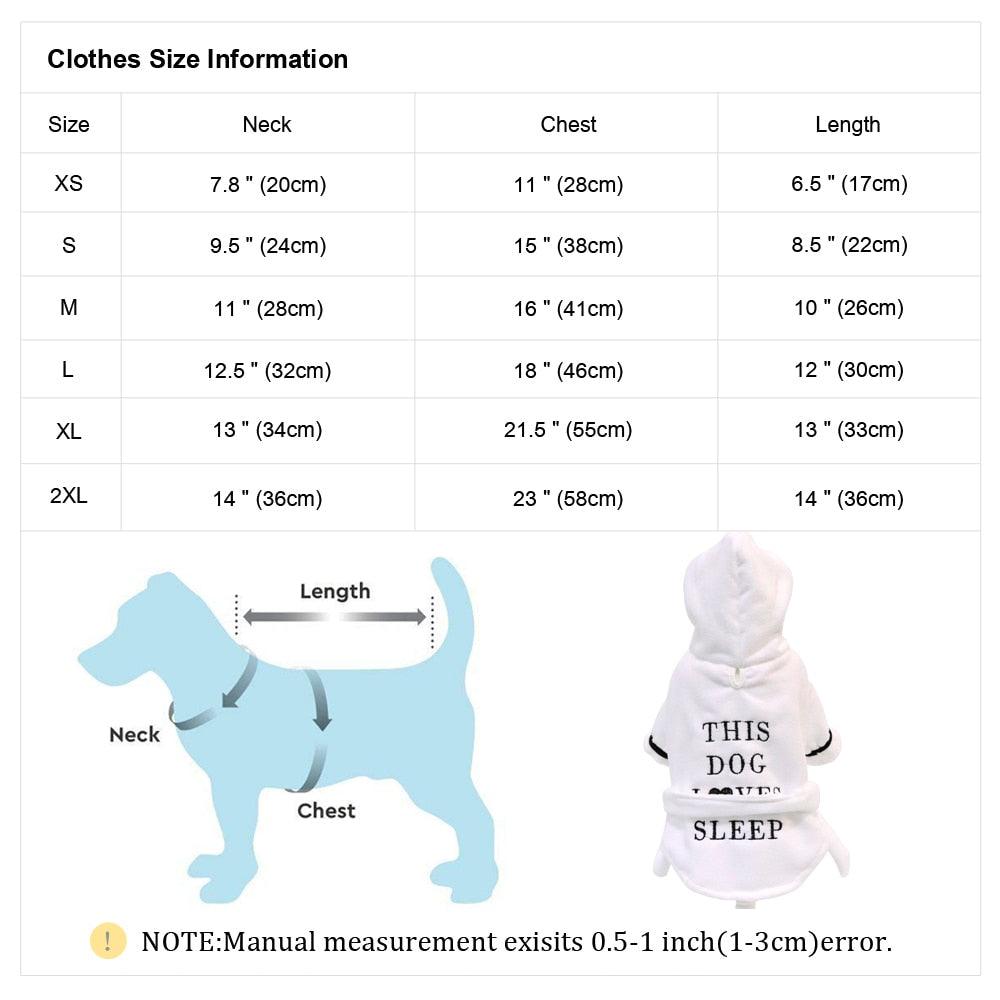 Cute Dog Pajamas Pet Puppy Clothes Clothing Soft Pets Dogs Cat Coat Costume For Small Medium Dogs Chihuahua French Bulldog Pug - Pampered Pets