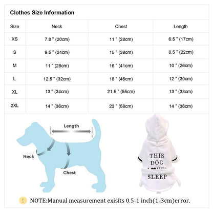 Cute Dog Pajamas Pet Puppy Clothes Clothing Soft Pets Dogs Cat Coat Costume For Small Medium Dogs Chihuahua French Bulldog Pug - Pampered Pets