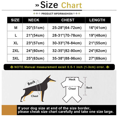 Warm Big Dog Clothes Waterproof Pet Large Dog Jacket Coat Winter Dogs Pets Clothing For French Bulldog Puppy Ropa Perro M-3XL - Pampered Pets