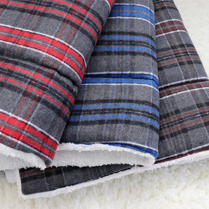 Warm Dog Bed Soft Fleece Pet Bed Mat Puppy Cat Sleeping Cushion House Winter Pets Dog Blanket For Small Large Dogs Cats Kennel - Pampered Pets