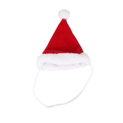 Christmas Hat Halloween Pet Costume For Cat Dog Puppy Costumes Scarf Gift New Year Santa Winter Cosplay Halloween Dog Cat Supply - Pampered Pets