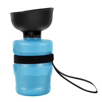 Portable Dog Water Bottle Foldable Pet Feeder Bowl Water Bottle Pets Outdoor Travel Drinking Dog Bowls Drink Bowl Dogs BPA Free - Pampered Pets