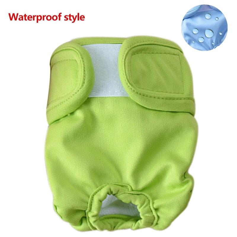 Pet Physiological Pants Diaper Sanitary Washable Female For Small Dog Panties Shorts Puppy Underwear Short Diaper Pet Underwear - Pampered Pets