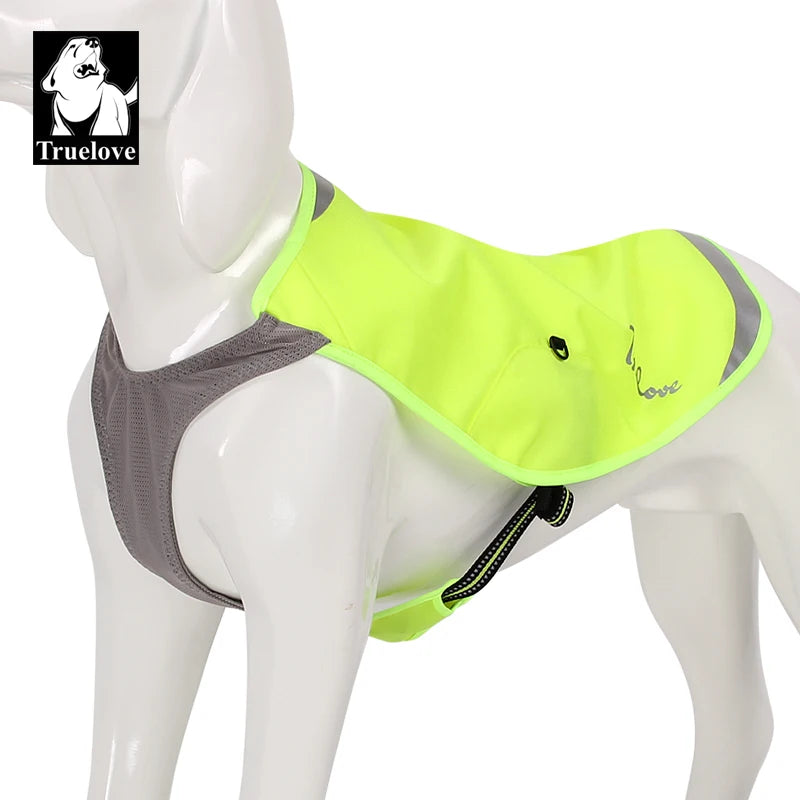 Truelove Dog  Jacket Summer Waterproof 1000D Polyester Fabric Reflective Hollowed Hole Network Medium Large Pet Products TLG2681
