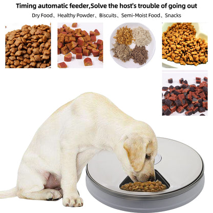 Automatic Pets Feeder Smart Food Dispenser For Cats Dogs With Voice Remind Pet Feed Tool Timer Bowl Pet Feeding Dog Accessories | Pampered Pets