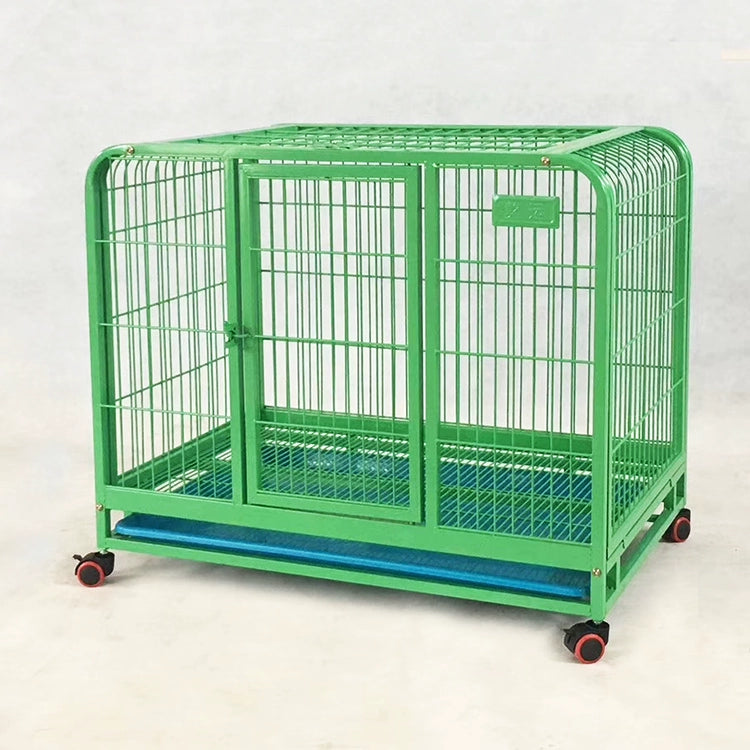 Lucky Fortune Dog Cage Tibetan Mastiff Golden Retriever Husky Alafa Ox English Ox Thickened Small Medium Large Dog Cage