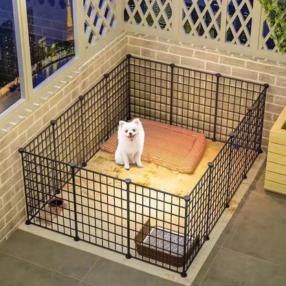 Dog Fence Home Indoor Pet Fence Teddy Bears Kirky Chihuahua Small Dog Fence Dog Cage