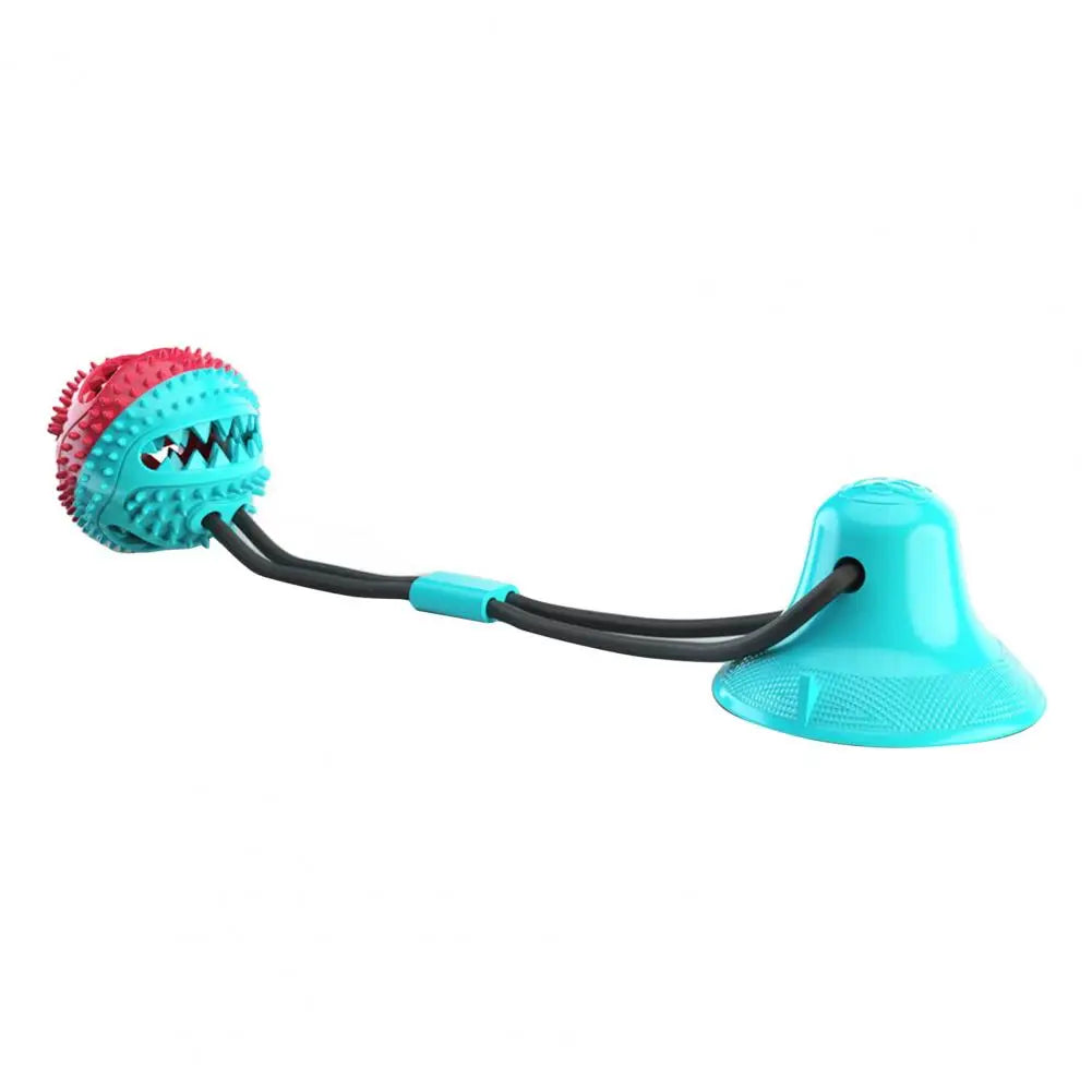 Dog Chew Toys，for Aggressive Chewers，Interactive Dog Suction Cup Toy，Teething Rope Toy，Dog Puzzle Treat Food Dispensing Ball Toy