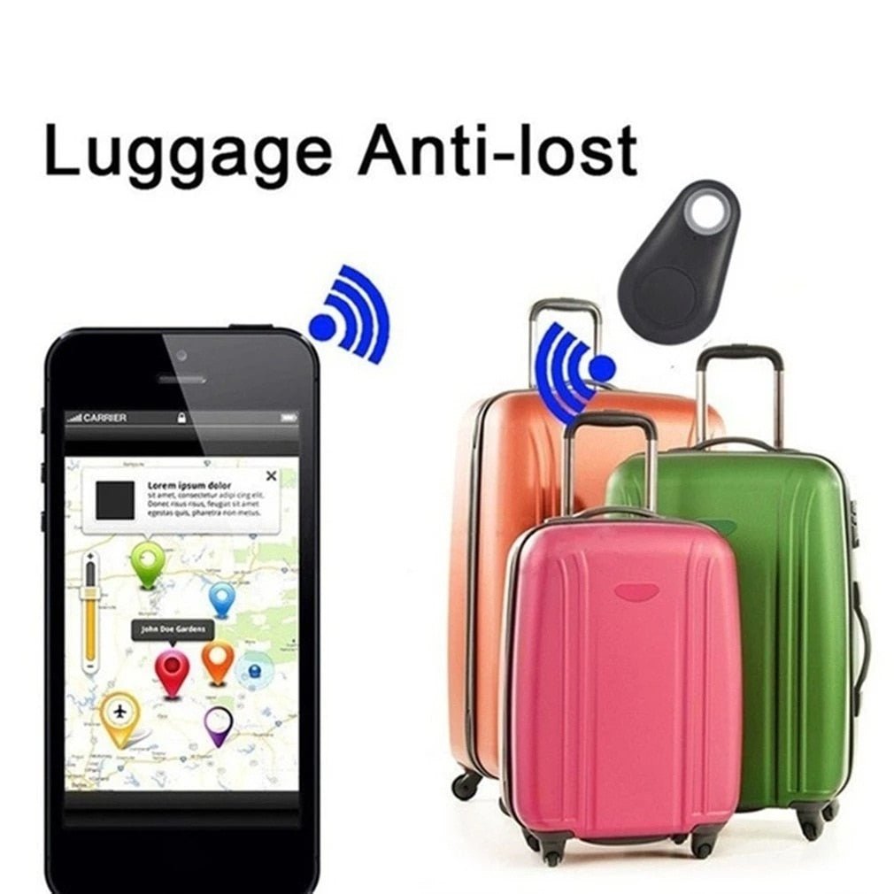 Mini Fashion Smart Dog Pets Bluetooth 4.0 GPS Tracker Anti-lost Alarm Tag Wireless Child Bag Wallet Key Finder Locator | Pampered Pets