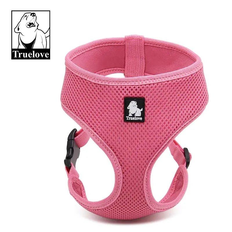 Truelove Puppy Cat Pet Dog Harness Breathable Mesh Nylon Dog Harness Strap Soft Walk Vest Collar For Small Medium Dog 8color - Pampered Pets