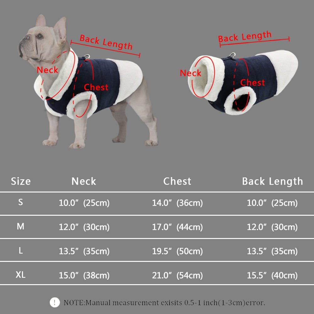 Winter Warm Dog Pet Coat Clothes | Pampered Pets