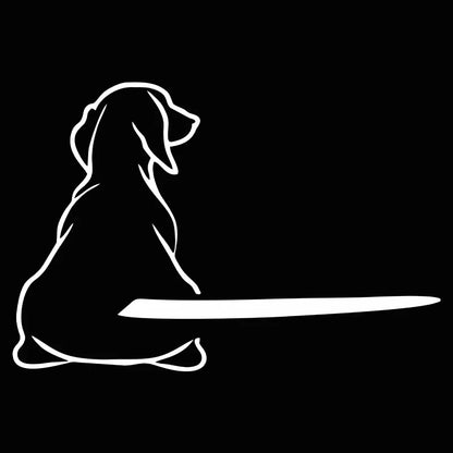 Funny Dog Moving Tail Car Sticker WindowWiper Decals Dog Sticker Car Rear StickerWiper Tail Decals Windshield Interesting