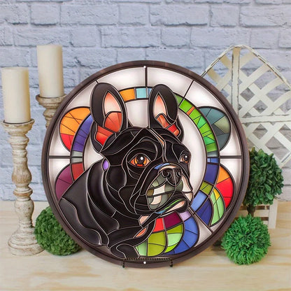 Dog Mask Art Aluminum Metal Sign for Bar, Club, Cafe, Office, Home, Great Gift for Dog Lovers, Wall Art Home Decor