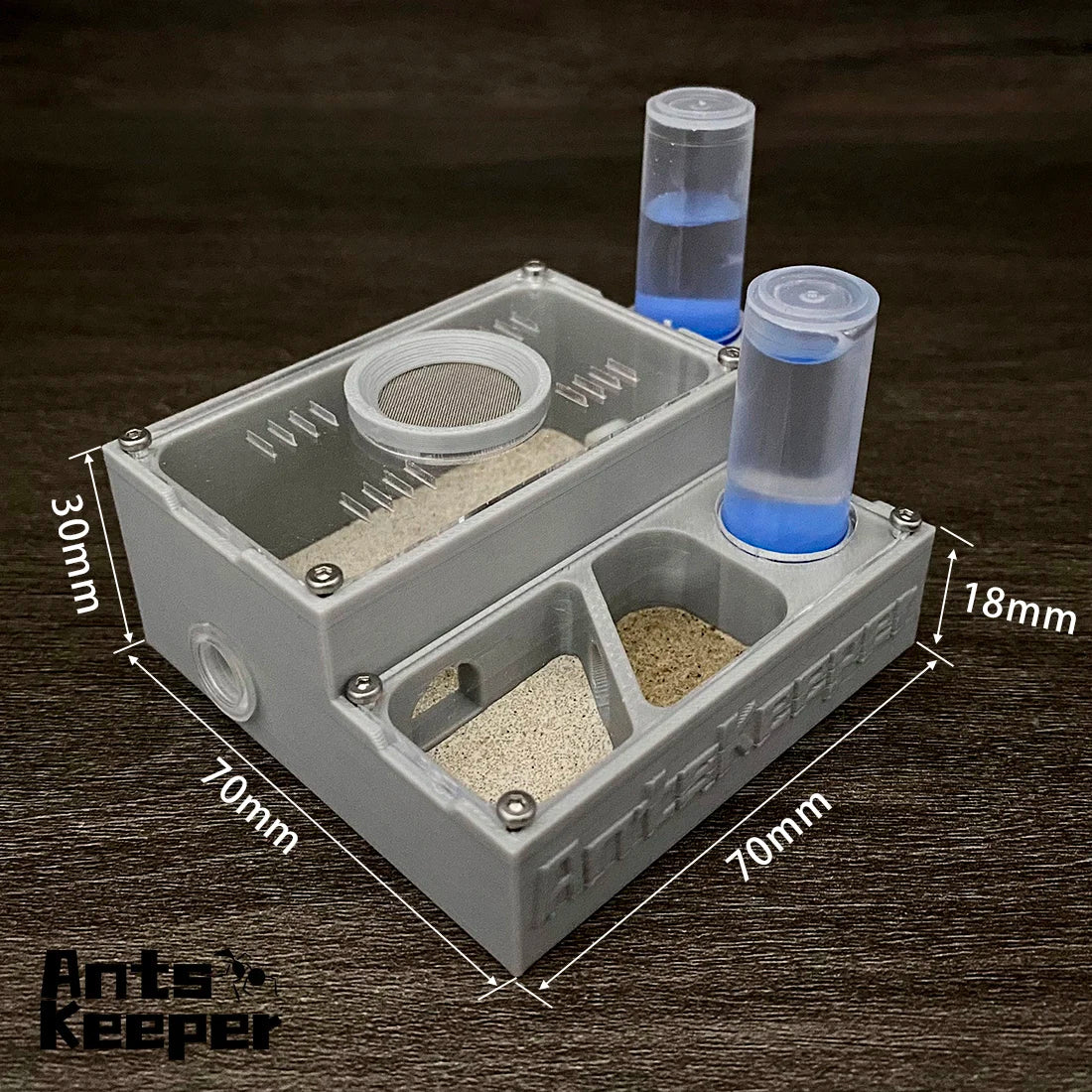 【Basic Farm】Ants Farm with Water Feeder for Ant Keeper New Queen and Small Ant Colony Ant House Anthill Formicarium Ant Nest