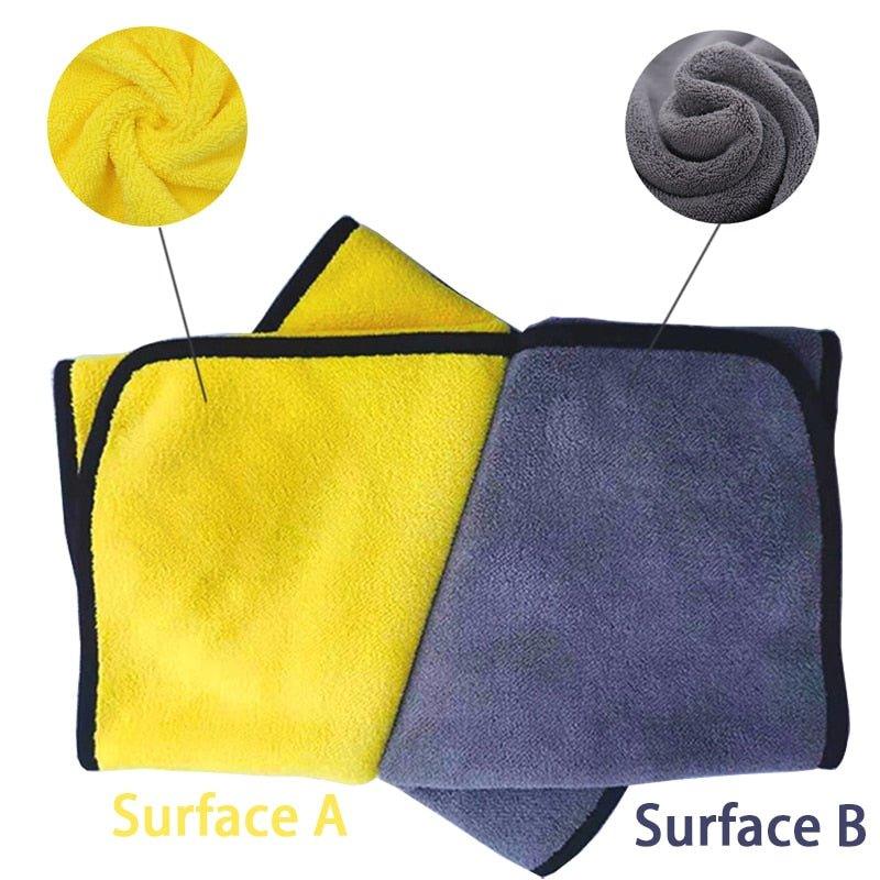 Quick-drying Dog and Cat Towels Soft Fiber Towels Absorbent Bath Towel Pet Bathrobe Convenient Cleaning Towel Dog Accessories - Pampered Pets