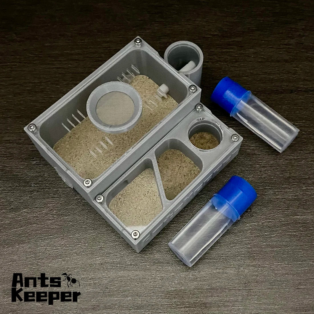 【Basic Farm】Ants Farm with Water Feeder for Ant Keeper New Queen and Small Ant Colony Ant House Anthill Formicarium Ant Nest