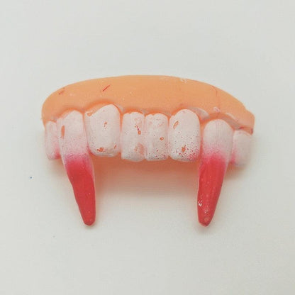 False Teeth For Dog Funny Dentures Pet Decorating Supplies Halloween Cosplay Humans And Vampires Toys Tricky Funny Dentures - Pampered Pets