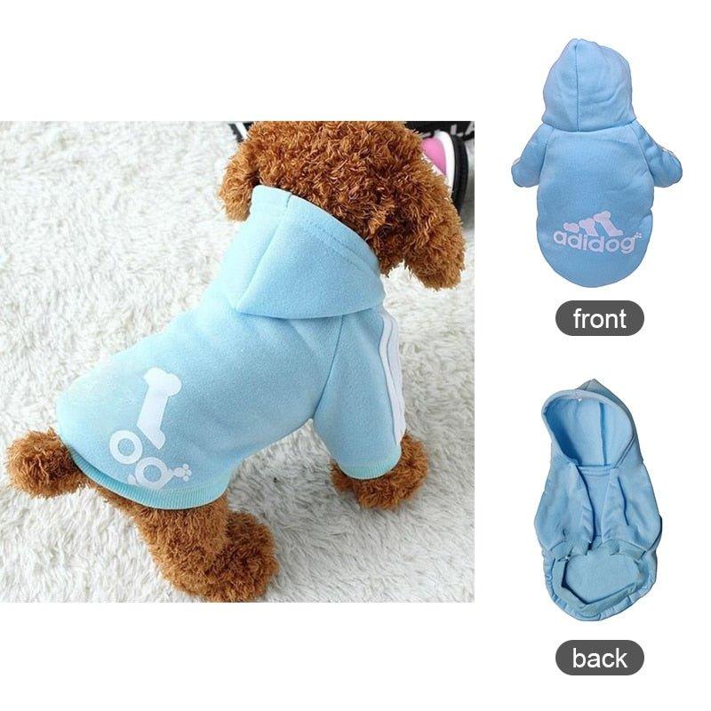 Soft Fleece Pet Dog Clothes Dogs Hoodies Warm Sweatshirt Pet Costume Jacket For Chihuahua French Bulldog Labrador Dogs Clothes - Pampered Pets