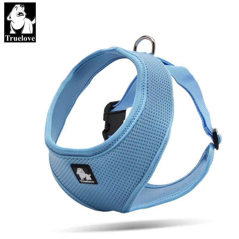 Truelove Puppy Cat Pet Dog Harness Breathable Mesh Nylon Dog Harness Strap Soft Walk Vest Collar For Small Medium Dog 8color - Pampered Pets