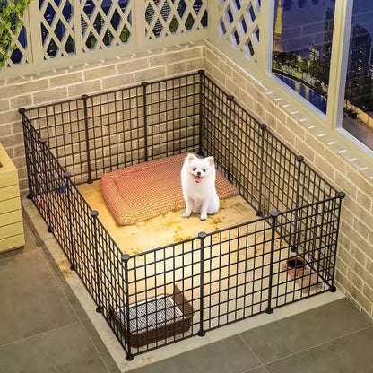 Dog Fence Home Indoor Pet Fence Teddy Bears Kirky Chihuahua Small Dog Fence Dog Cage
