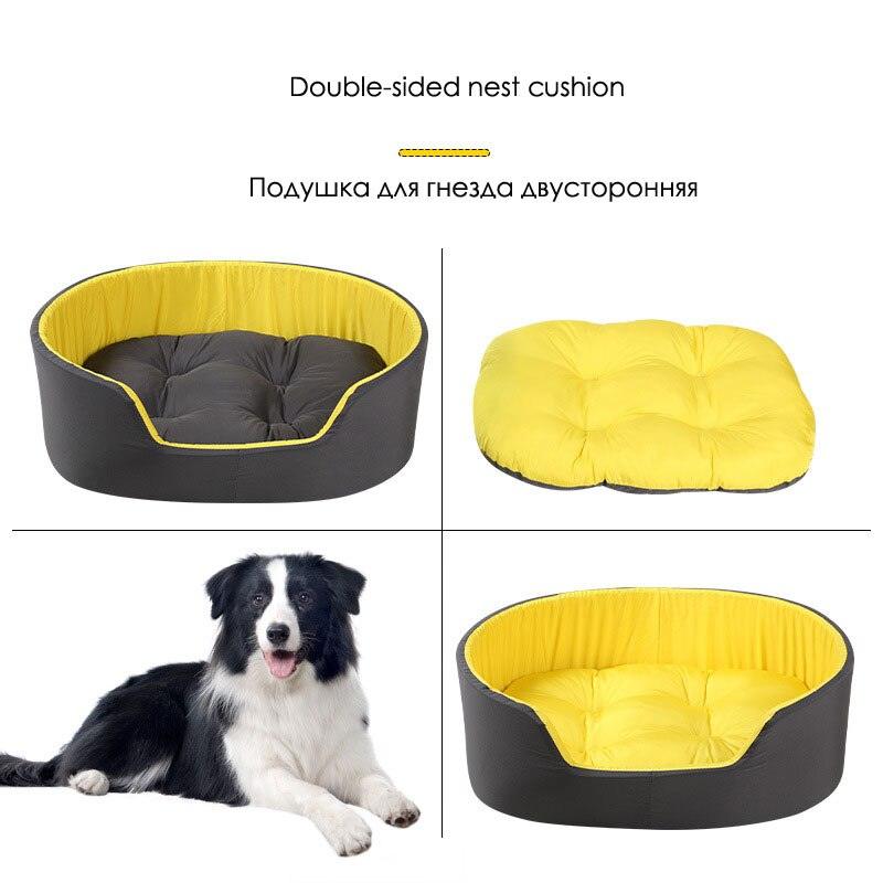 3D Washable Kennel Pet Bed For Dogs Cat House Dog Beds For Large Dogs Pets Products For Puppy Dog Cushion Mat Lounger Bench Sofa - Pampered Pets