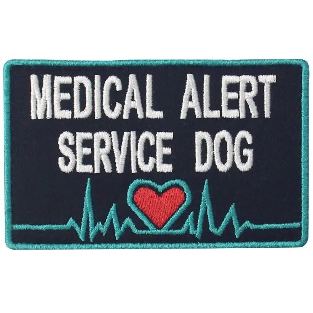 Pet Service Dog In Training SECURITY PATCH BADGES Therapy Dog PET DO NOT EMOTIONAL SUPPORT Patches for DOG PET Harness Vest - Pampered Pets