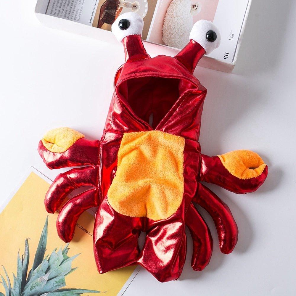 Dog Clothes Halloween Funny Pet Red Crab Costume Pet Cute Cosplay Special Events Apparel Outfit Dog Costumes Clothing Dropship - Pampered Pets