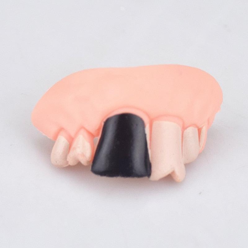 False Teeth For Dog Funny Dentures Pet Decorating Supplies Halloween Cosplay Humans And Vampires Toys Tricky Funny Dentures - Pampered Pets