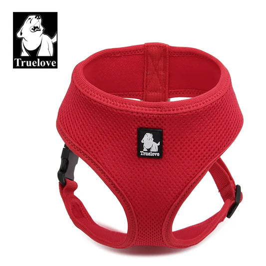 Truelove Puppy Cat Pet Dog Harness Breathable Mesh Nylon Dog Harness Strap Soft Walk Vest Collar For Small Medium Dog 8color - Pampered Pets