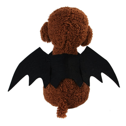 2023 New Pet Dog Cat Bat Wing Cosplay Prop Halloween Funny Dress Costume Outfit Wings Costumes Photo Props Headwear | Pampered Pets
