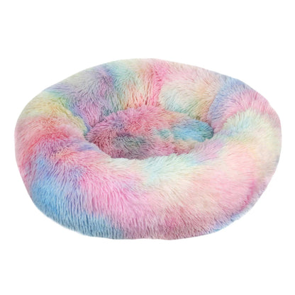 Pet Dog Bed Comfortable Donut Cuddler Round Dog Kennel Ultra Soft Washable Dog and Cat Cushion Bed Winter Warm Sofa hot sell - Pampered Pets