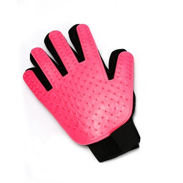 Pet Grooming Brush Glove - Pampered Pets