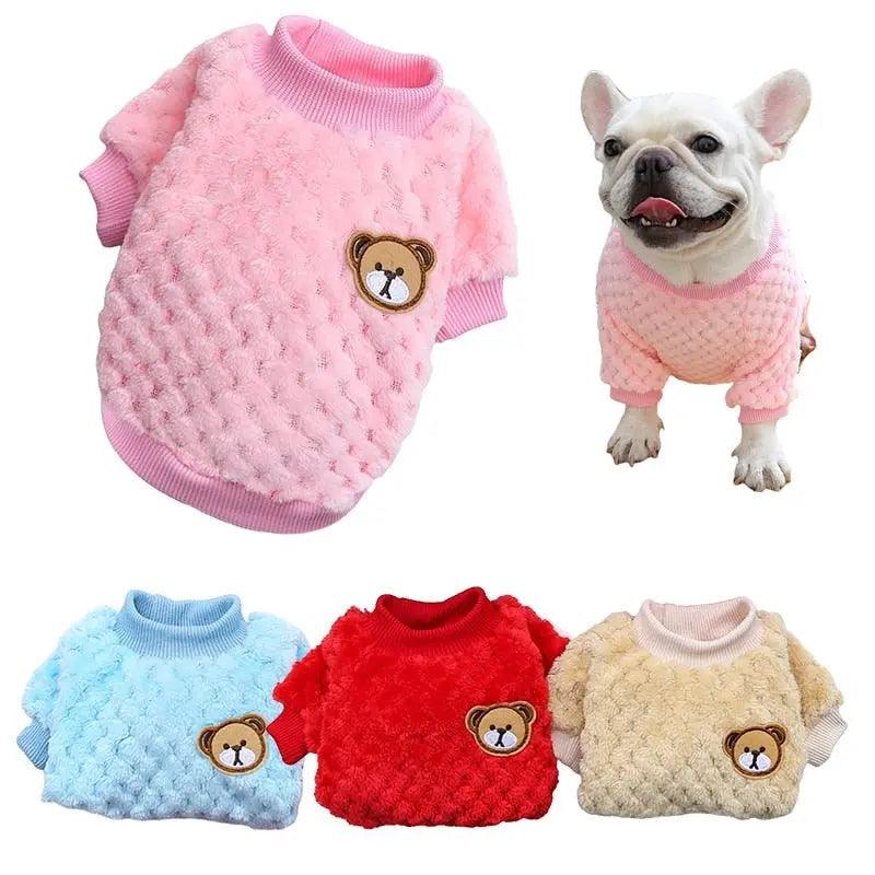 Bear Embroidery Pet Vest - Pampered Pets