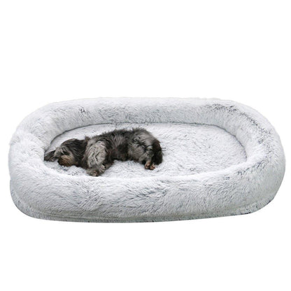 Plush Round Winter Warm Sponge Dog Pad Pet Supplies - Pampered Pets